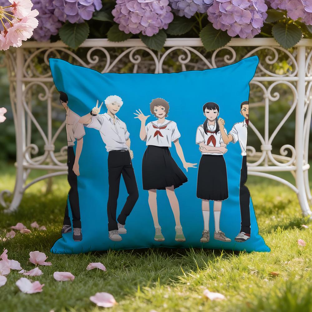 Anime T-The S-Summer Hikaru D-Died Cushion Cover Home & Car Dual-Scene Pillow Cover: Reversible for Premium Comfort