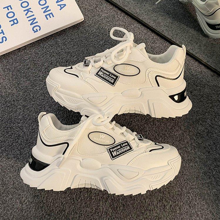 Daddy Shoes Women's Mixed Batch  Winter New Muffin Soft Bottom Mesh Breathable Fashion All-Match Casual Sneaker