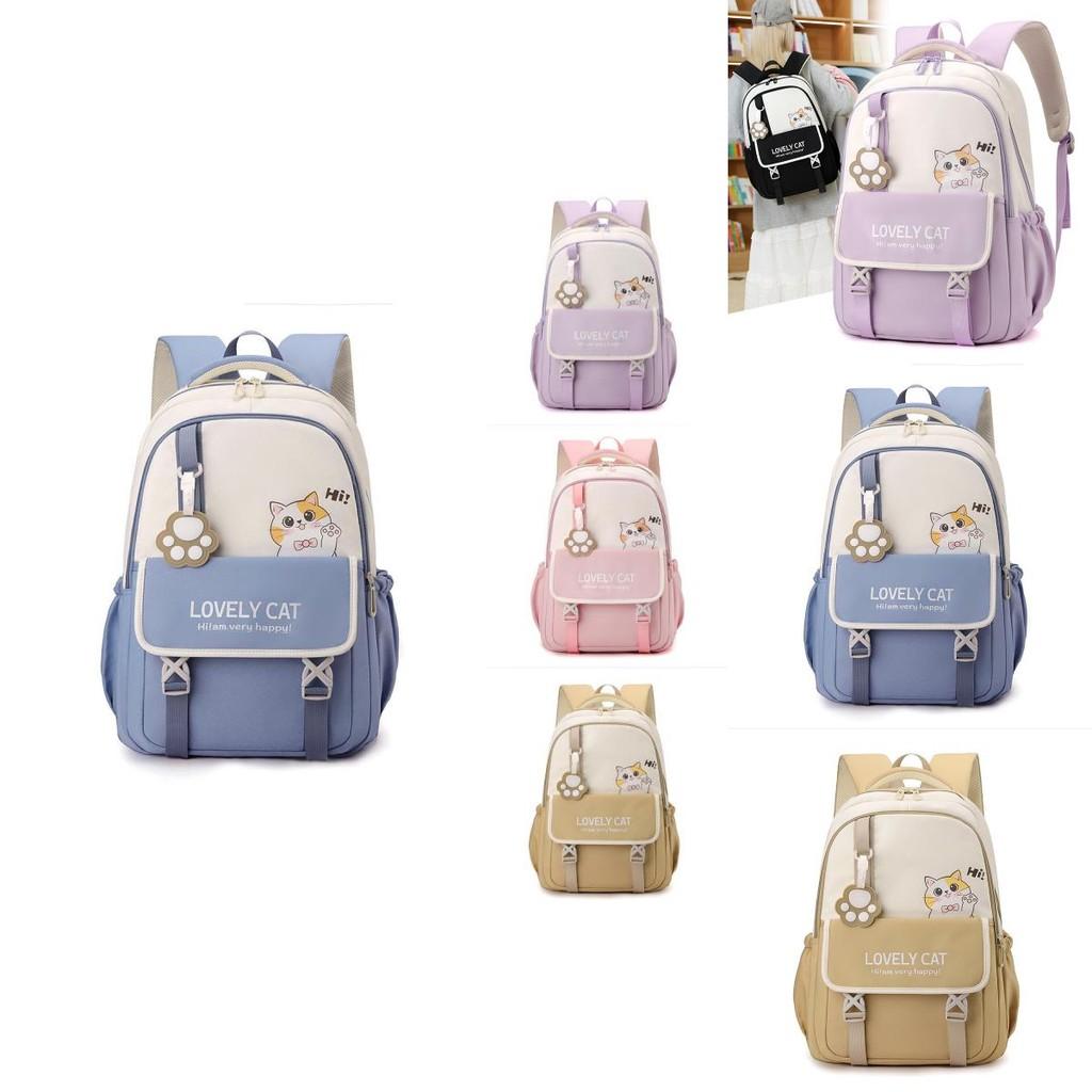 Versatile And Charming Big Capacity Backpack For School Kids Available In Multiple Colors