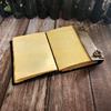 Vintage Looks  Leather Journal, Embossed Book Notebook, Leather Sketchbook, Wedding Gift, Dream Journal, Personalized Gift.