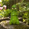 Funny Pickle Sculpture, Quirky Cucumber Statue, Cute Resin Pickle Emotional Support Ornament for Home, Living Room, Bedroom, Office Desk Decor