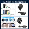 Double Vacuum Sucker Car Phone Holder 360° Retractable Bracket Electric Vacum Magnetic Cellphone Stand for iPhone Samsung Xiaomi