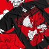Inuyasha Tshirt Red Moon Inu Yasha Sesshomaru Funny Anime Gift Tshirt Black