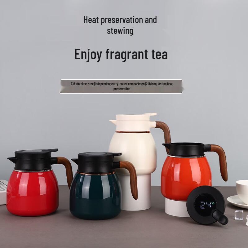 Haoku Stainless Steel Insulated Stewing Tea Pot