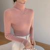 Women's Slim-fit High-neck Cashmere Pullover Sweater - Autumn/Winter Stylish, Tight-knit Base Layer