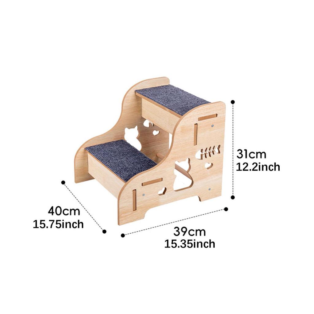 Small Dogs, Steps for Beds, Portable, Non-slip, Lightweight, Cats, Sofas And Older Dogs.