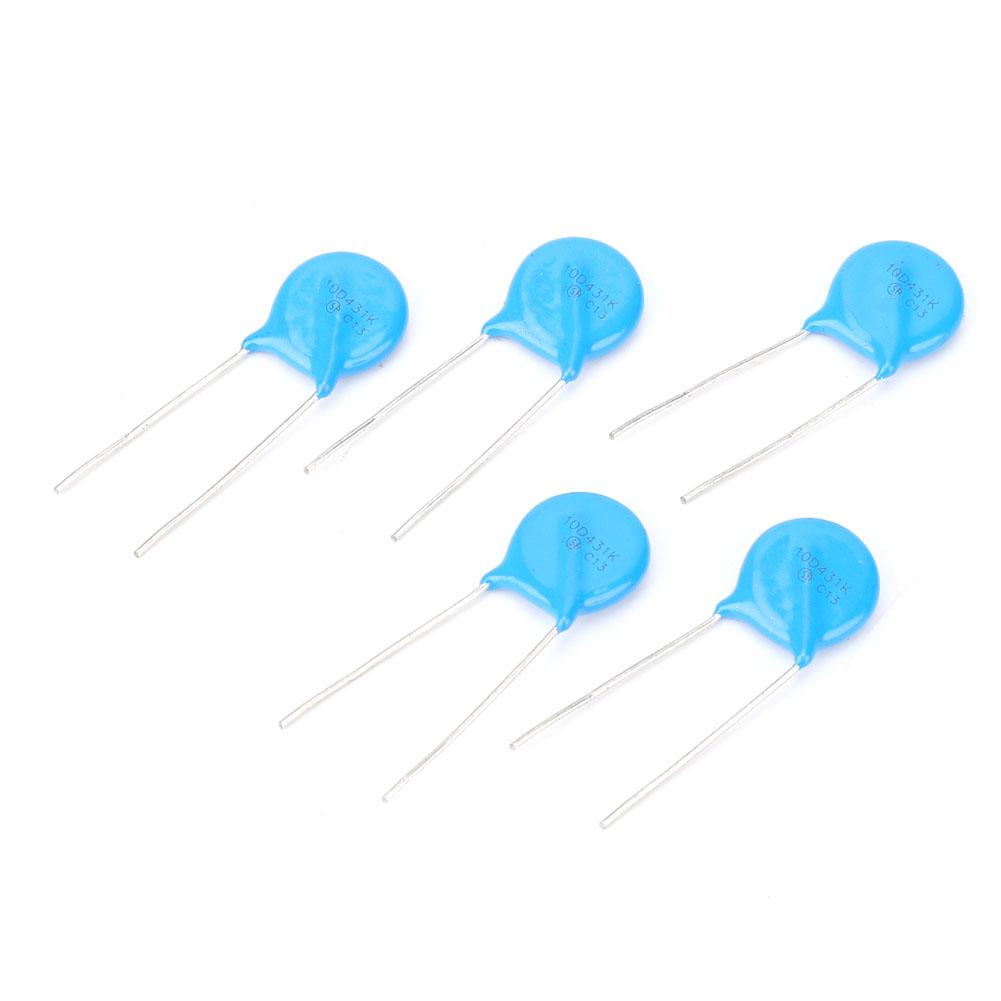 50Pcs Varistors Inline High Quality 10D431K 10D 431K 10mm Diameter 430V