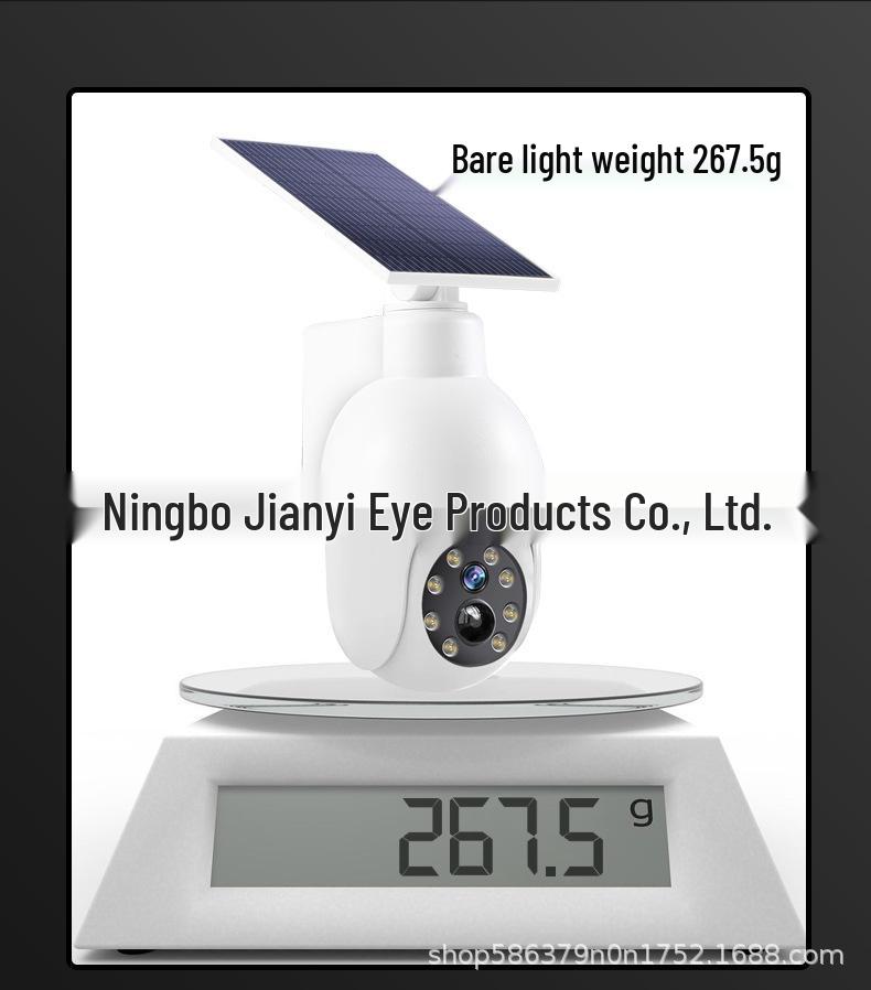 Solarbetriebene Sicherheitsleuchten für den Außenbereich mit Bewegungssensor und Kameradesign