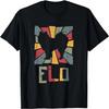 Elo Vintage Retro,Hochwertige Kurzarm