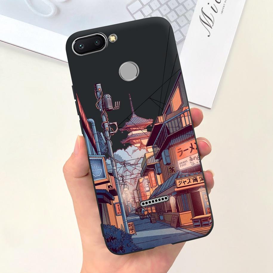 For Xiaomi Redmi 6 Case Redmi 6A Cover Cute Dinosaur Duck Cat Shockproof Bumper For Xiomi Redmi 6 6A Fundas Redmi6 Redmi6A Coque