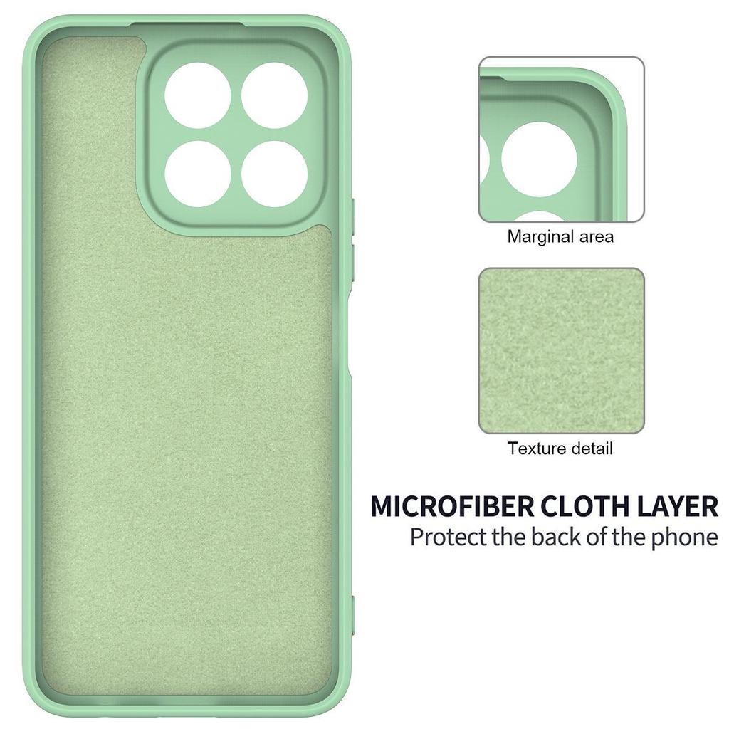 Potrivit pentru Xiaomi 17 ProMax: Husă de protecție moale din silicon lichid, Culoare solidă, Design simplu