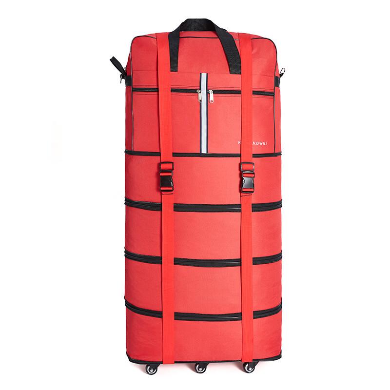 Large Capacity Folding Wheeled Travel Duffle Backpack