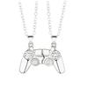 Game console handle men and women magnet stone attraction necklace a pair of pendants personalized couple necklace