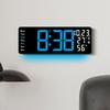 17.3Inch LED Digital Clock with Auto Brightness Adjustment and Time Management Alarm Temperature Date Week Display