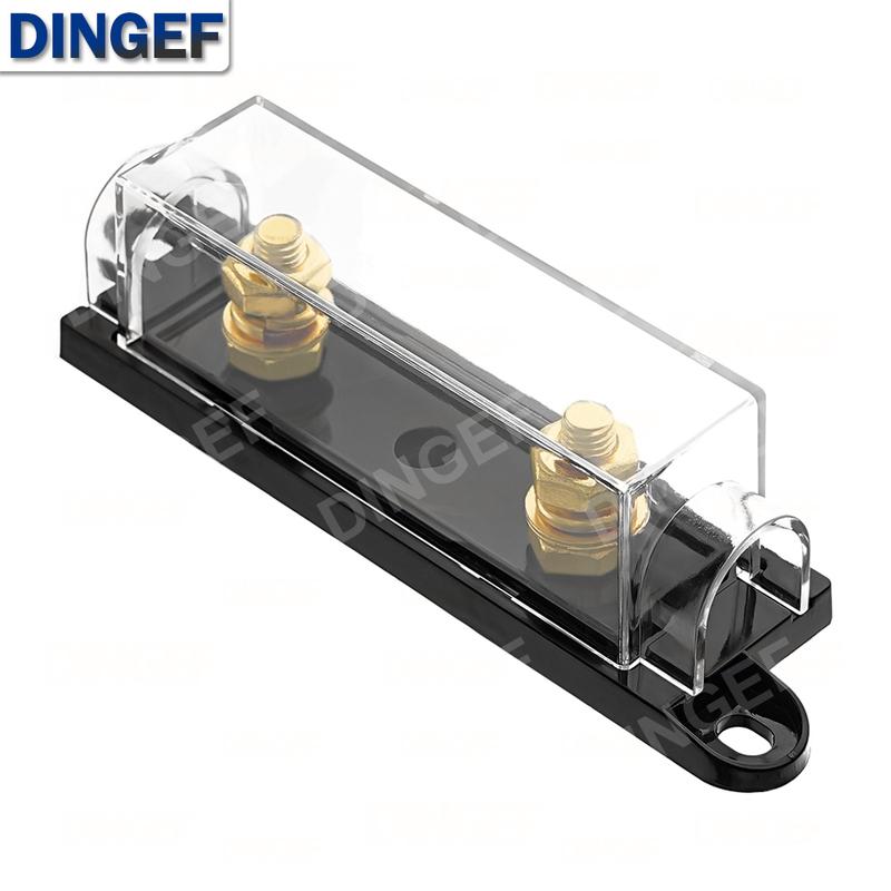 1Set ANL Fuse 60 80 100 120 275 300 400 450A 500 AMP ANS Fuse Holder Bolt-on Fuse Automotive Fuse Holders Fusible Link With Fuse