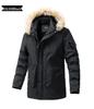 Men's Winter Korean Style Mid-Length Thickened Cotton Jacket