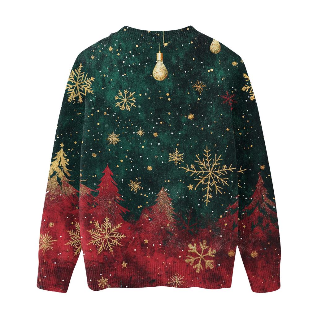 Christmas Day Sweatshirts For Children Boys And Girls Knit Sweater Cute Shirt Fall Crewneck Pullover Tops