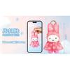Original Vipo Miffy Raincoat Series Plush Keychain Blind Box Cute Lovely Plush Doll Bag Pendant Backpack Car Key Phone Decor