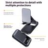 Phone Holder Universal Angle Adjustable Stand for Phone Tablet Tabletop Folding Support Cradle for Live Watching Video