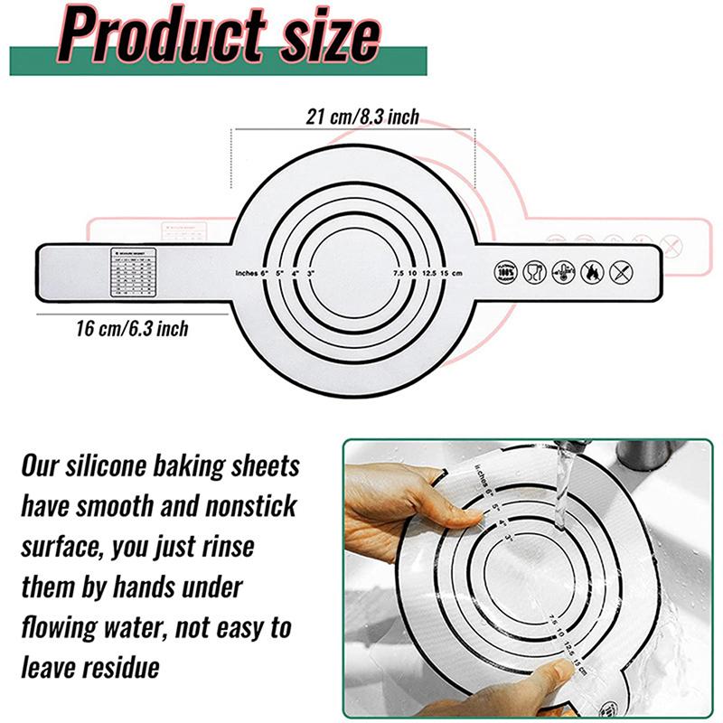 1 Adet Silikon Pişirme Matı Uzun Saplı Askı Yapışmaz Ekmek Yoğurma Pedi Hamur Transfer Pedi Fırın Malzemeleri Mutfak Pişirme Aracı