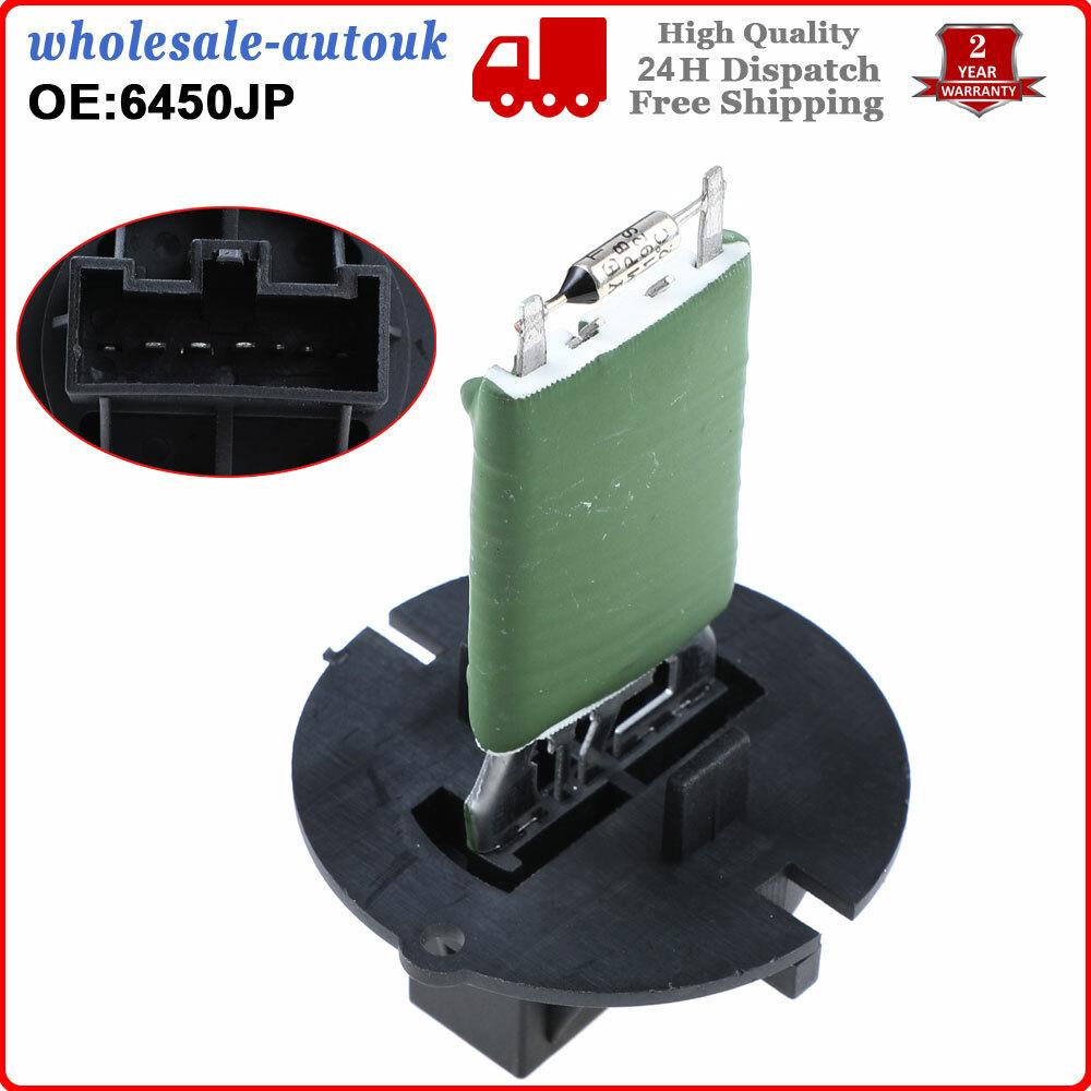 Fits Citroen XSara Picasso 99-12 Heater Blower Motor Fan Resistor Air Con 6450JP
