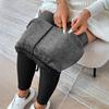 Women Pencil Pants Imitation Jeans High Waist Thickened Velvet Lined Warm Leggings Tight Fit Pants with Pockets