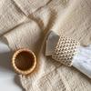 Rattan Woven Napkin Ring Handmade Rustic Napkin Ring Reusable Napkin Holder Table Decor for Wedding Party Everyday Use