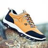 Waterproof Non-slip Men's Outdoor Hiking Shoes for Spring and Autumn. Trendy and Casual Running Sports Shoes.