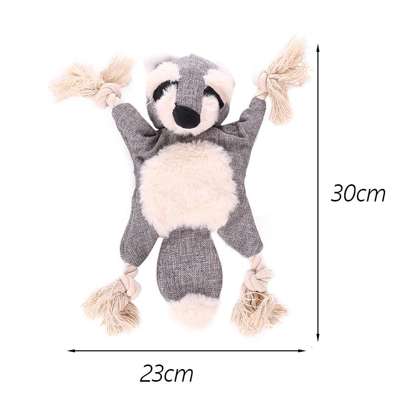 No Stuffed Squeaky Pet Toys for Small Medium Dogs Animals Shape with Knot Puppy Dog Chew Toy Chihuahua Pug juguetes para perro