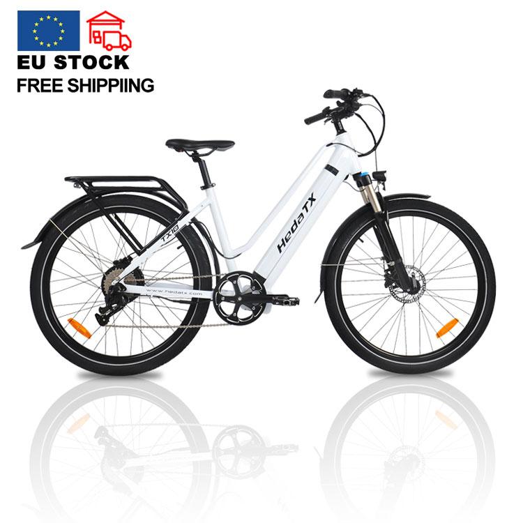 Hedatx TX10 Mountain Adult Electric Bicycle With Seat 27.5 Inch Off-Road Tires EBike 48V15.6Ah Battery 350W Motor Outdoor All-Terrain Electric Bike
