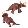 Realistic Triceratop Dinosaur Animal Model Figure Kids Early Educational Toys Gift