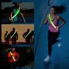 High Visibility LED Safety Armband with Reflective Strips USB C Rechargeable Reflective Wristband for Outdoor Activities