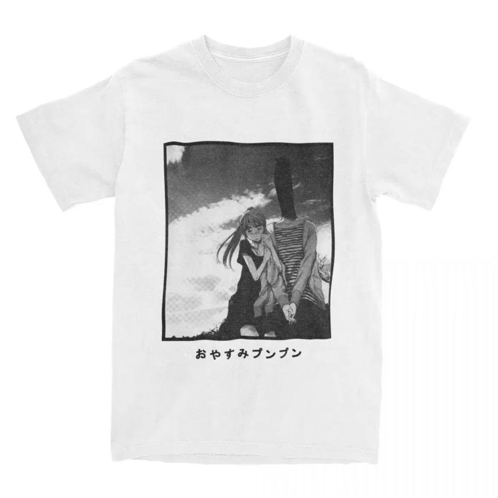 Men Women's Goodnight Punpun Aiko Tanaka Graphic Printed Tee Shirt Accessories Casual  Manga T Shirt Tee Clothing