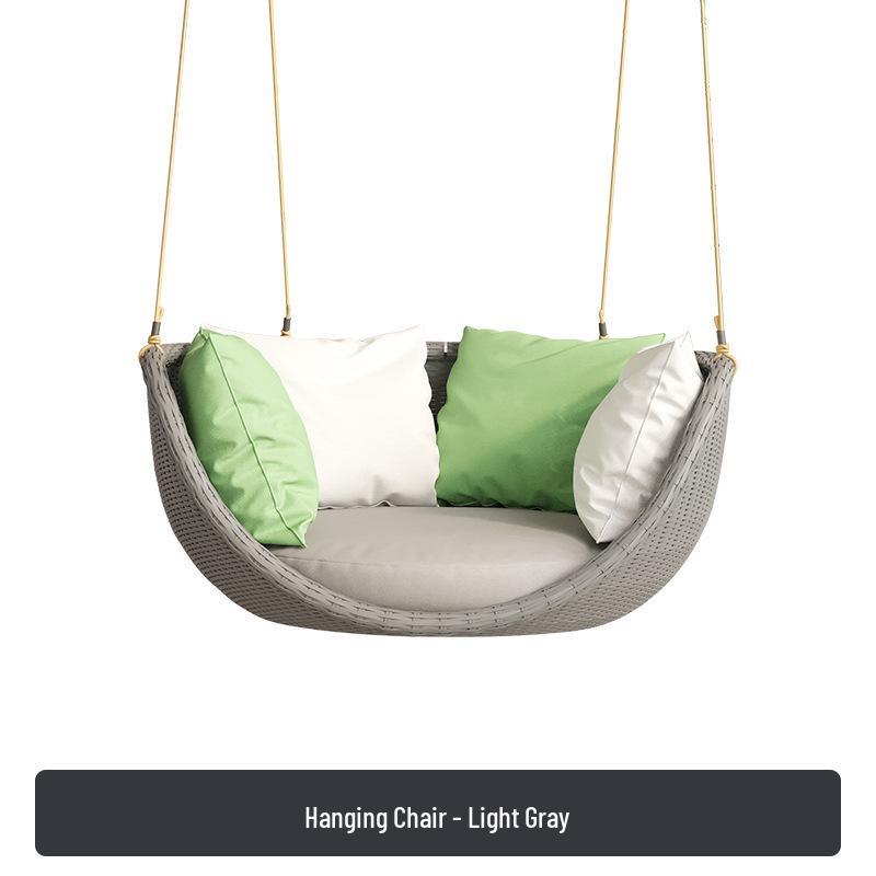 Indoor Hanging Chair: Balcony Bedroom Swing Chair for Adults and Teens