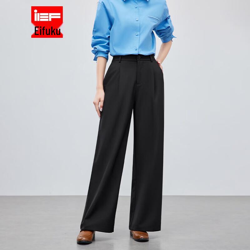IEF Women s 2026 Spring/Summer Korean Wide-Leg Pants M