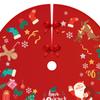 90cm Christmas Tree Skirt Base Cover for Indoor And Outdoor Use