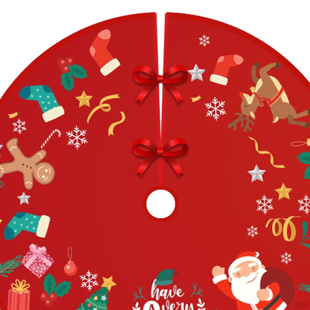90cm Christmas Tree Skirt Base Cover for Indoor And Outdoor Use