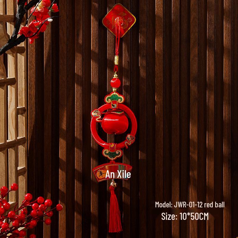 2026 Jahr des Pferdes Fu Plakette Festliche Anhänger für den Innenbereich zur Dekoration von Eingangsbereich und Wohnzimmer