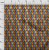 oneOone Georgette Viscose Light Gray Fabric Geometric  Diy Clothing Quilting Fabric Print Fabric By Yard 42 Inch