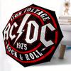 Автоматична складана парасолька AC/DC Rock, Саморозкривна/Самозакривна, Міцна вітростійка дорожня парасолька для пригод на природі a0826047