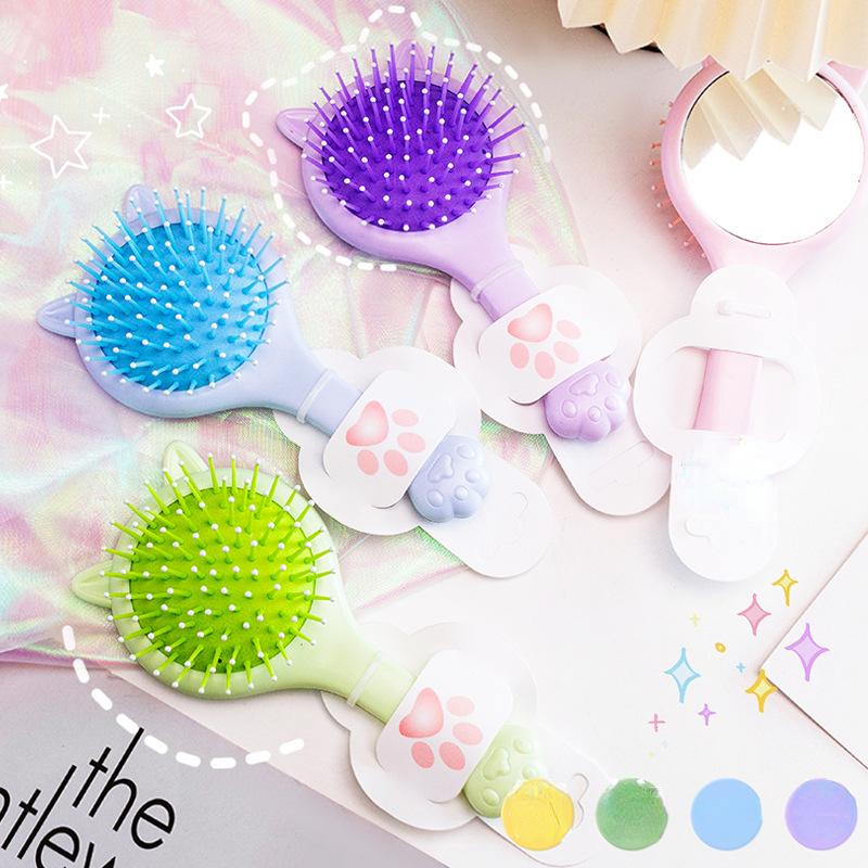 Cute Air Cushion Small Comb Ladies Airbag Comb Long Hair Portable Comb Home Children And Girls Anti-static Massage Comb