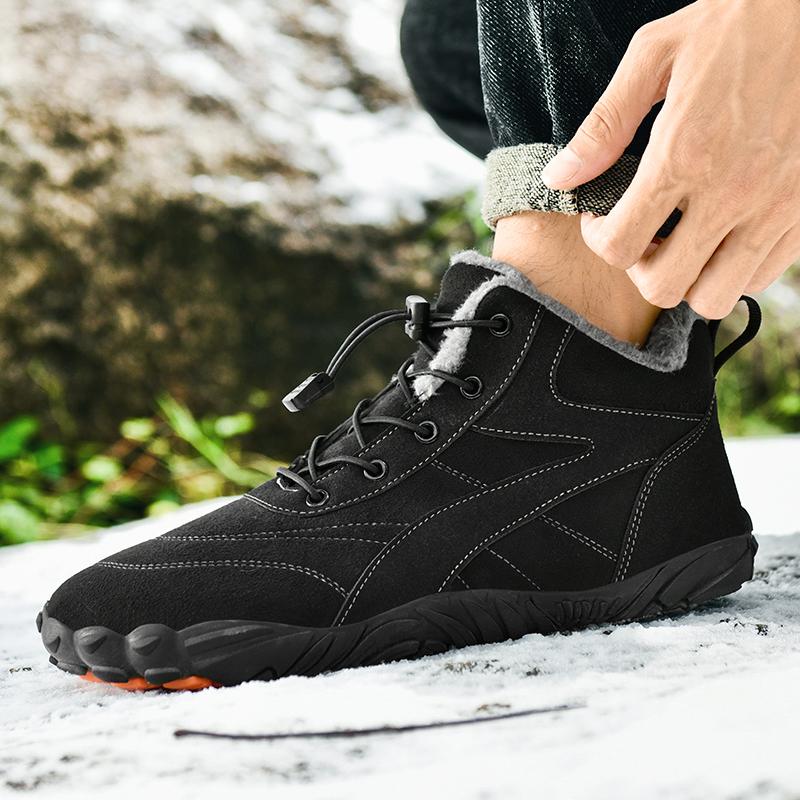Winter Snow Boots Running Sneakers Non Slip Casual Barefoot Shoes Waterproof High Top for Travel Climbing Hiking Shoes Zapatos