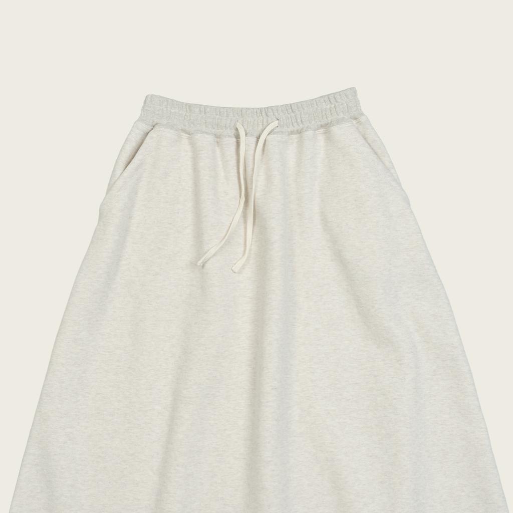 Chikita [24 Winter] Sweat Skirt (Cotton Napping) Oatmeal 244402Sot