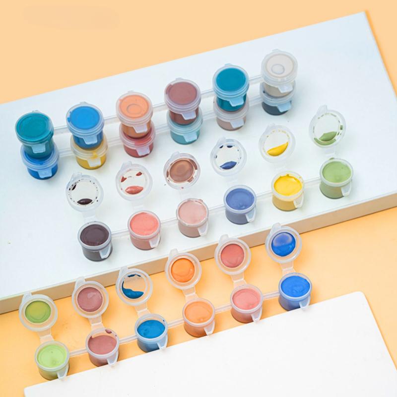 Ceramic Underglaze Color 6-color Set Mini Strip Creative Painting Ceramic Painting Coloring DIY Medium Temperature Pigment