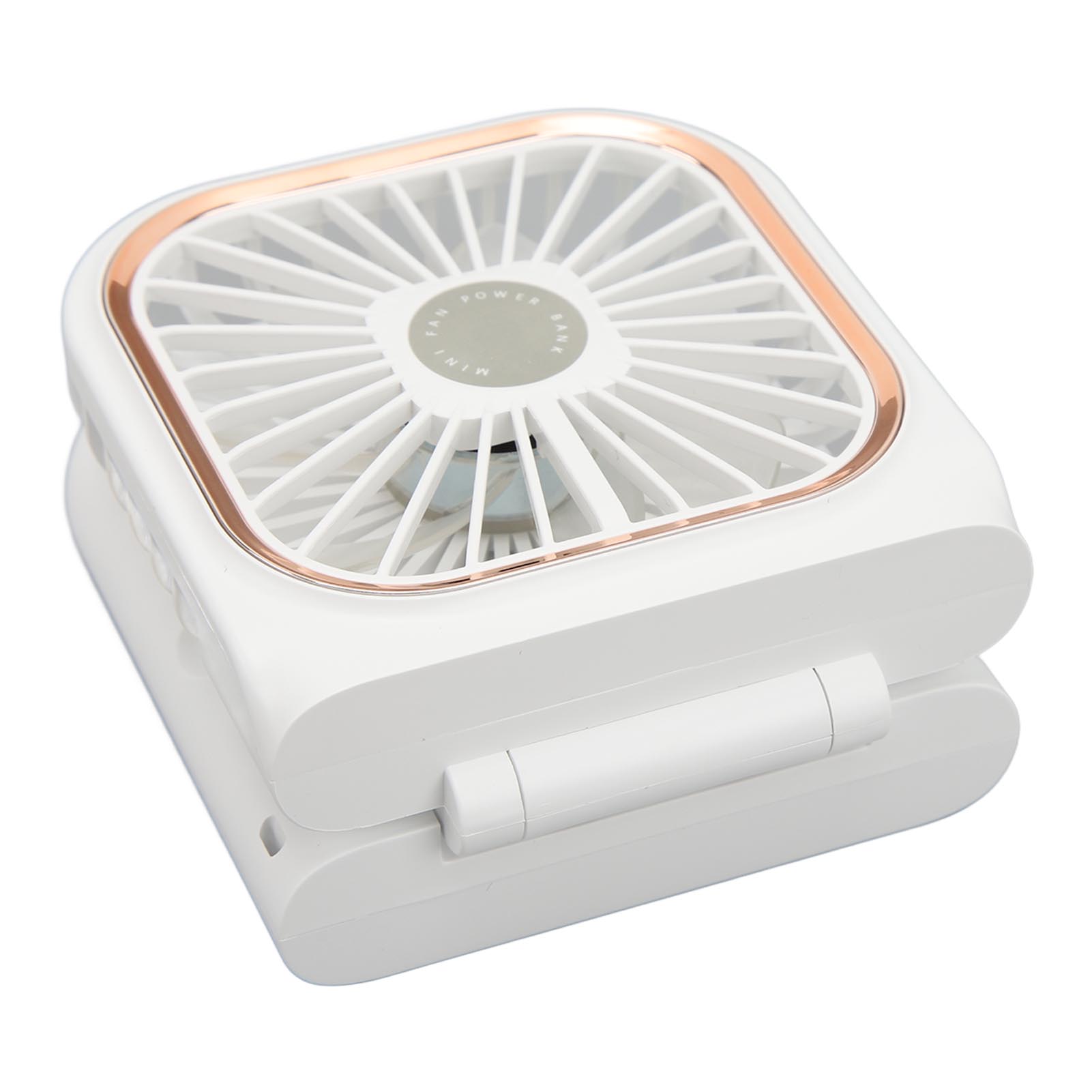 

Ручной складной шейный вентилятор, многофункциональный внешний аккумулятор, держатель для телефона, портативный настольный вентилятор, USB, мини, складной