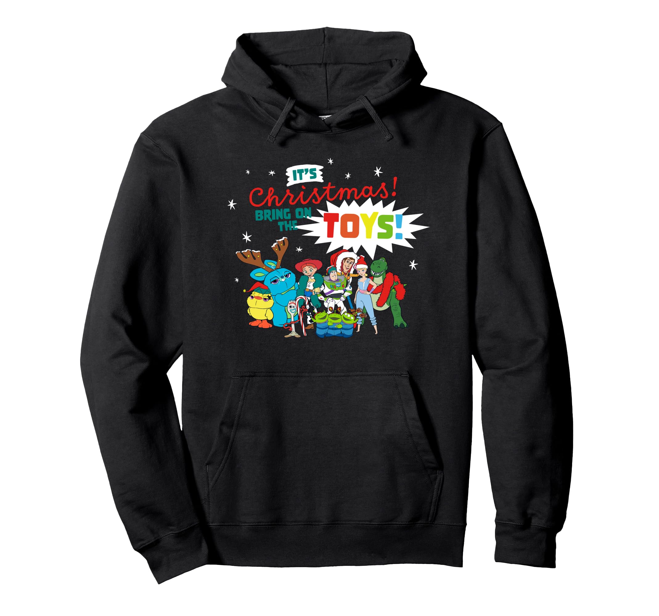 

Disney Pixar Toy Story 4 It s Christmas Bring On The Toys Hoodie