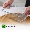 KADAX Szklana Forma Do Pieczenia Chleba Keksówka 28cm Naczynie Żaroodporne