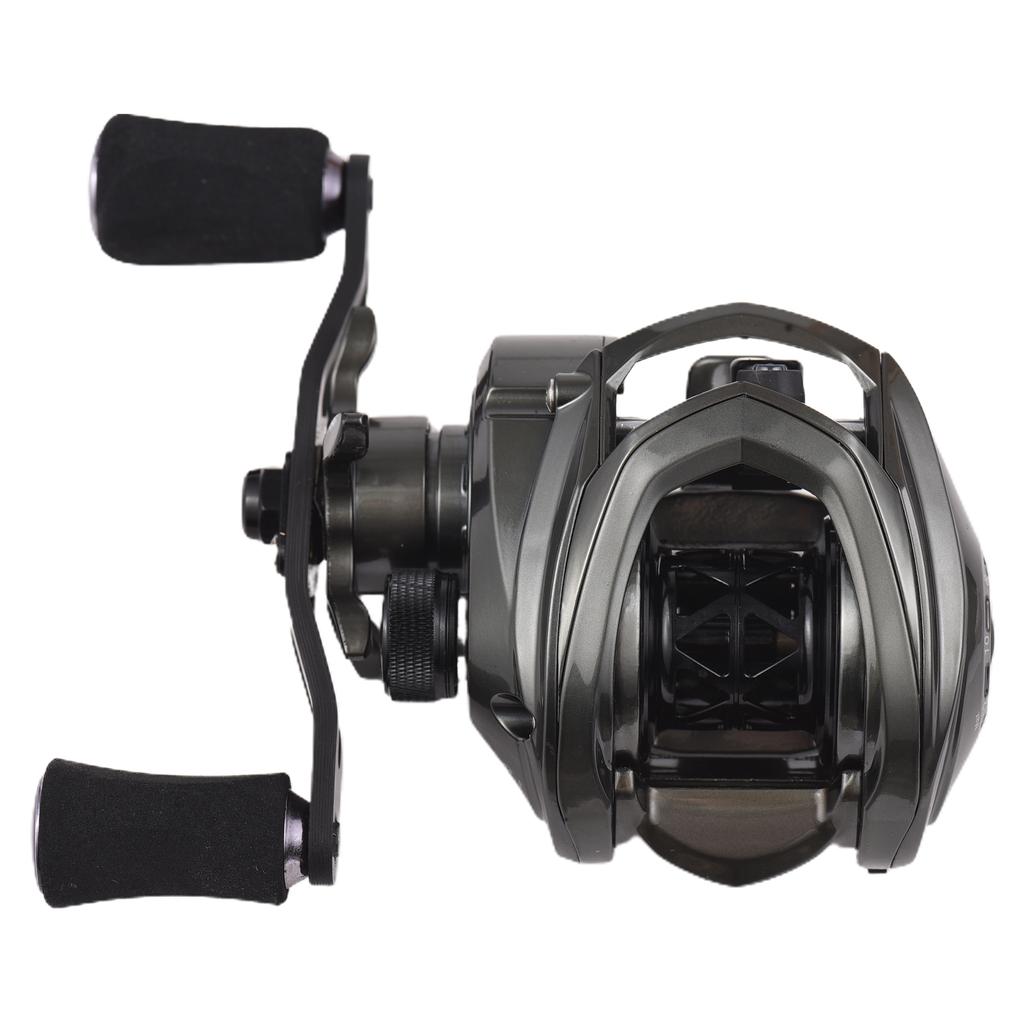 Köderwurfrolle Ultraleichtes Carbon Drop Wheel 5+1 High-Speed ​​8.1:1 Gang 6kg Angelrolle Baitcasting-Rolle Carbon Angelrolle