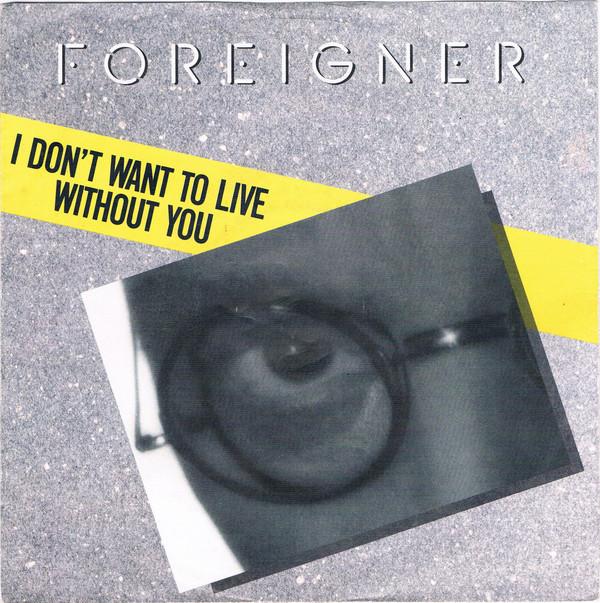 

7-дюймовая пластинка FOREIGNER I Dont Want To Live Without You 7891017 ATLANTIC 1988 Европа Рок Б/у