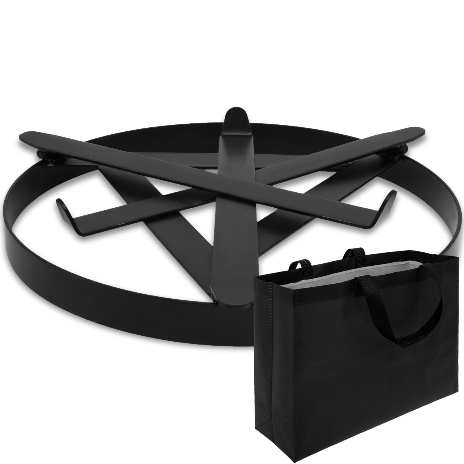 Camping Tripod Stand for Cooking Open Campfire Tripod for Dutch Oven Pot Rustproof Fire Pit Stand Outdoor Travel Camping Tools